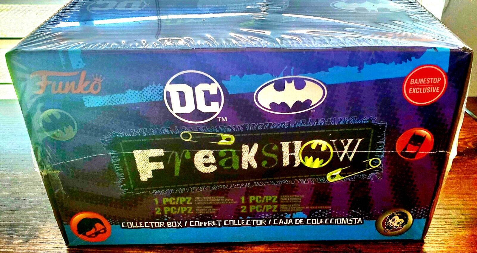 Funko POP Batman Gotham Freakshow Box EXCLUSIVE includes Joker & Batman Pops🔥