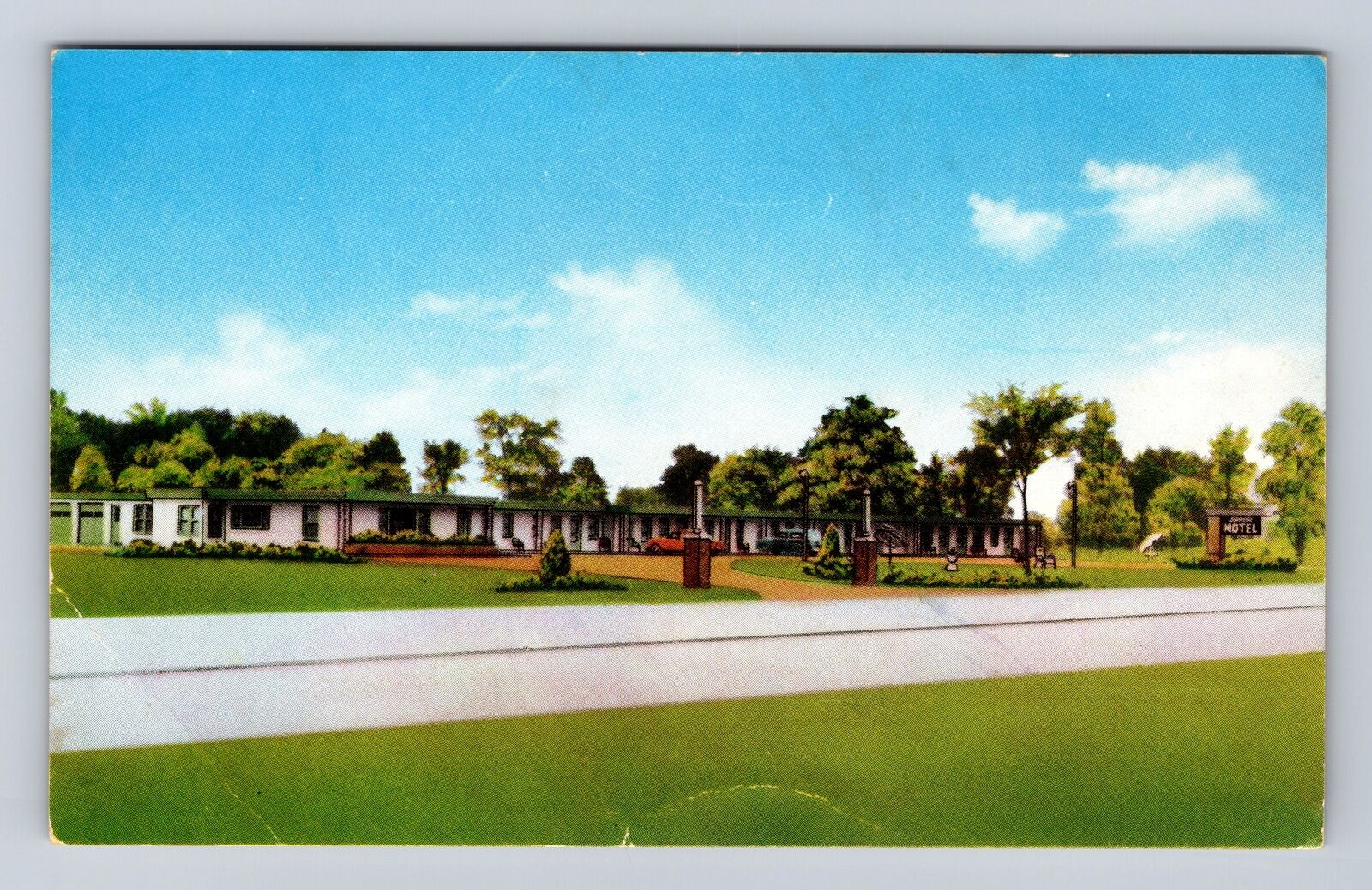 Holland MI- Michigan, The Speets Ultra Modern Motel, Advertise, Vintage Postcard