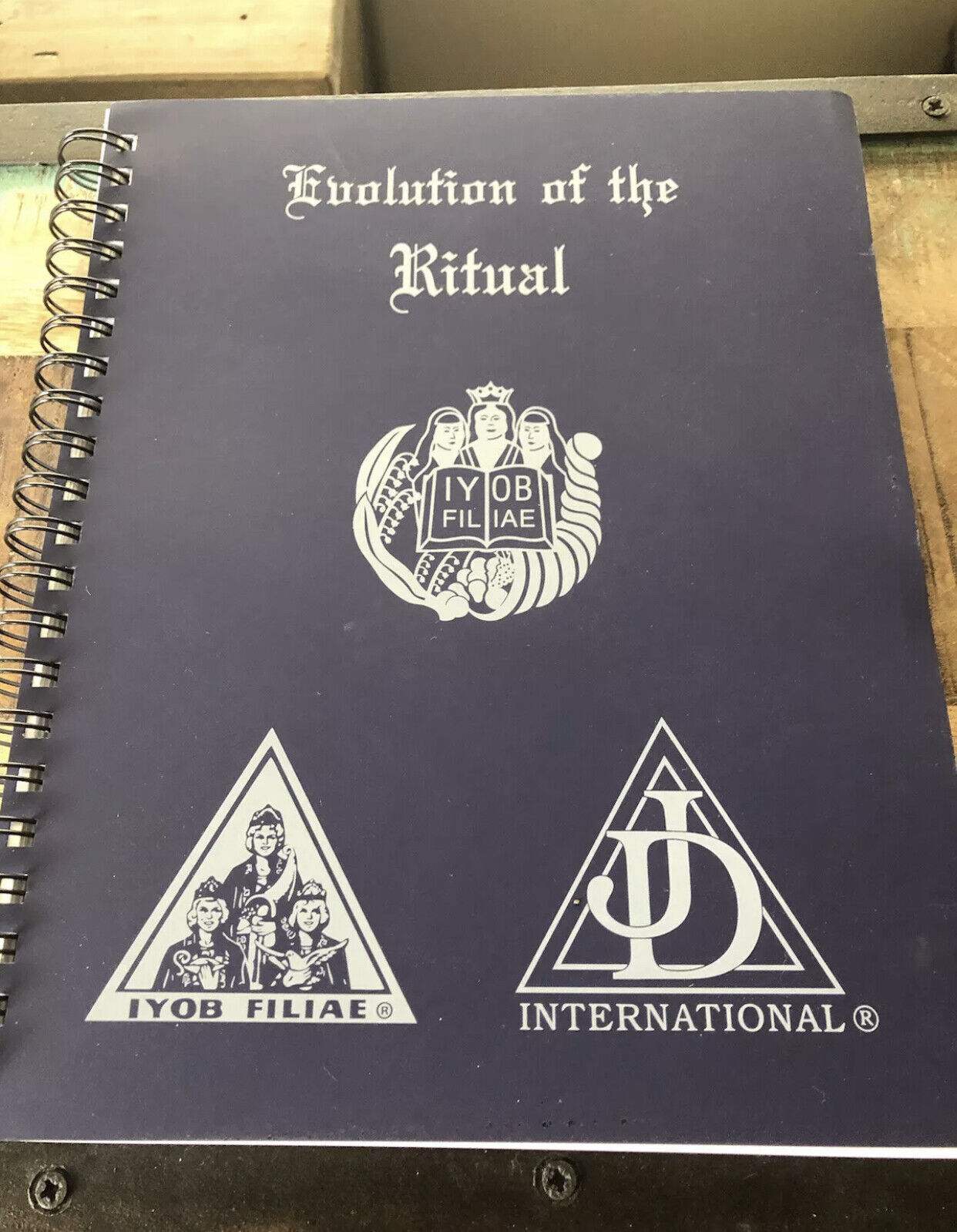 JDI Evolution of the Ritual Book - Job\'s Daughters