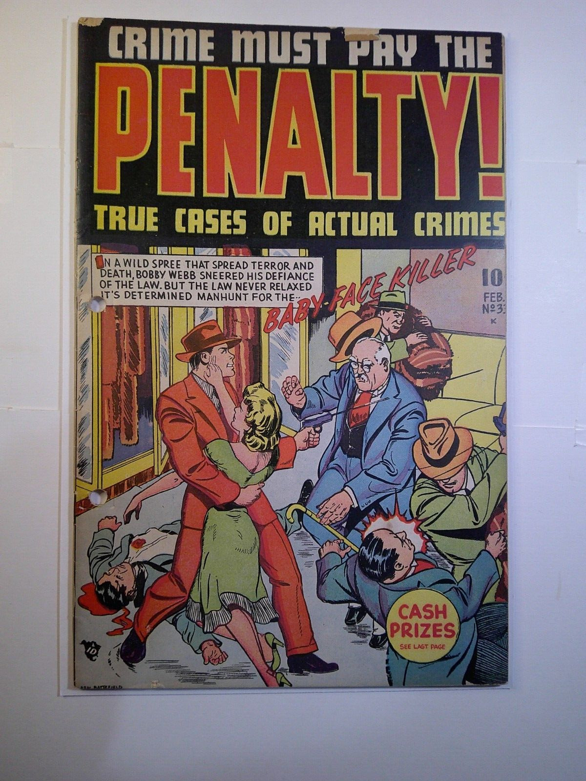 Crime Must Pay the Penalty #33  (First Issue), G+