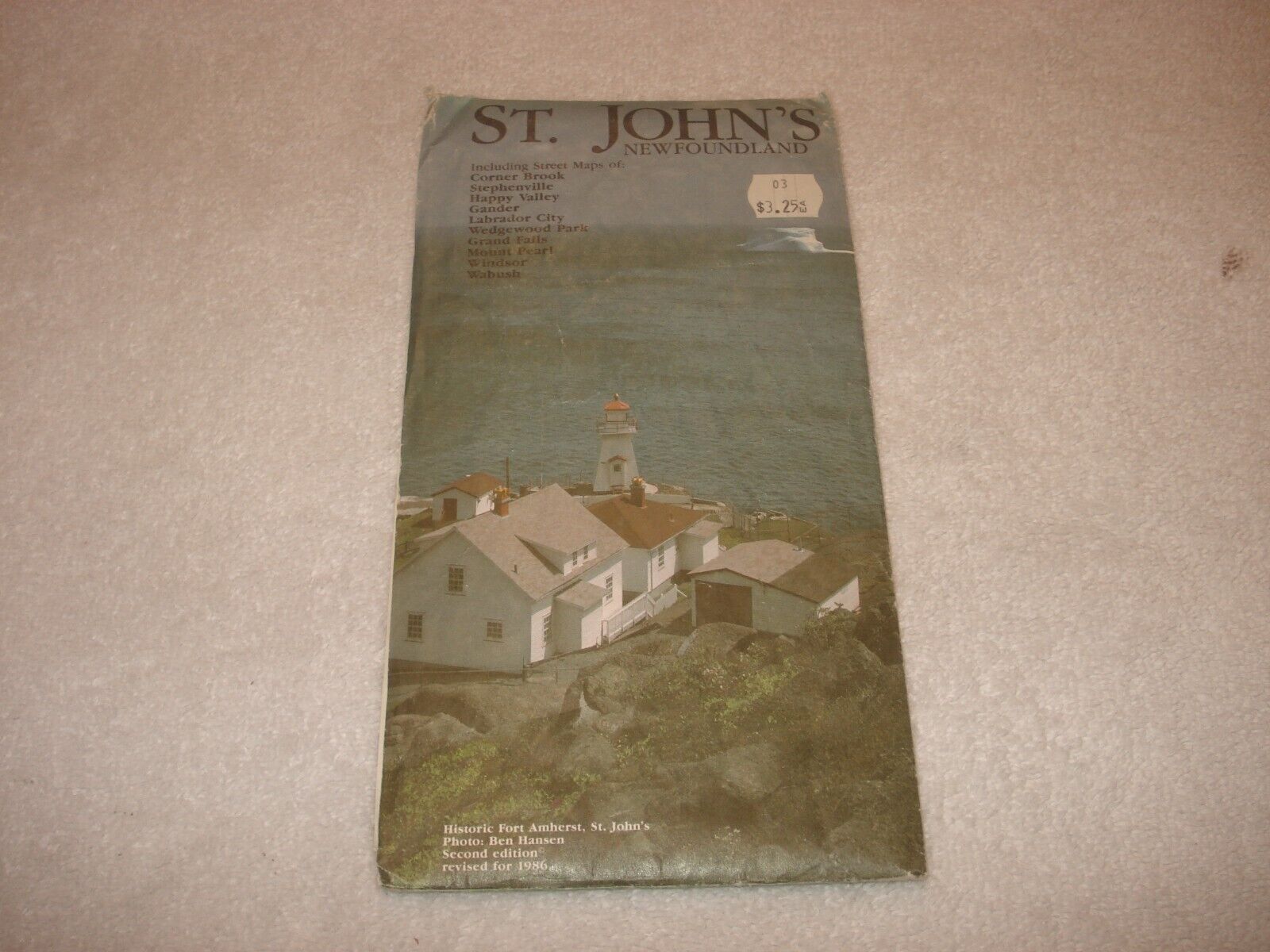 1981 Map of St. John\'s, Newfoundland