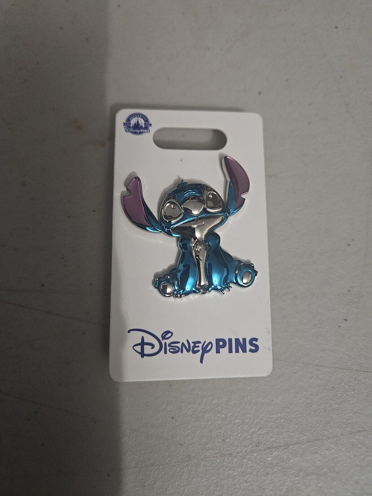 2024 Disney Parks Sculpted Metallic Collection Pin Stitch