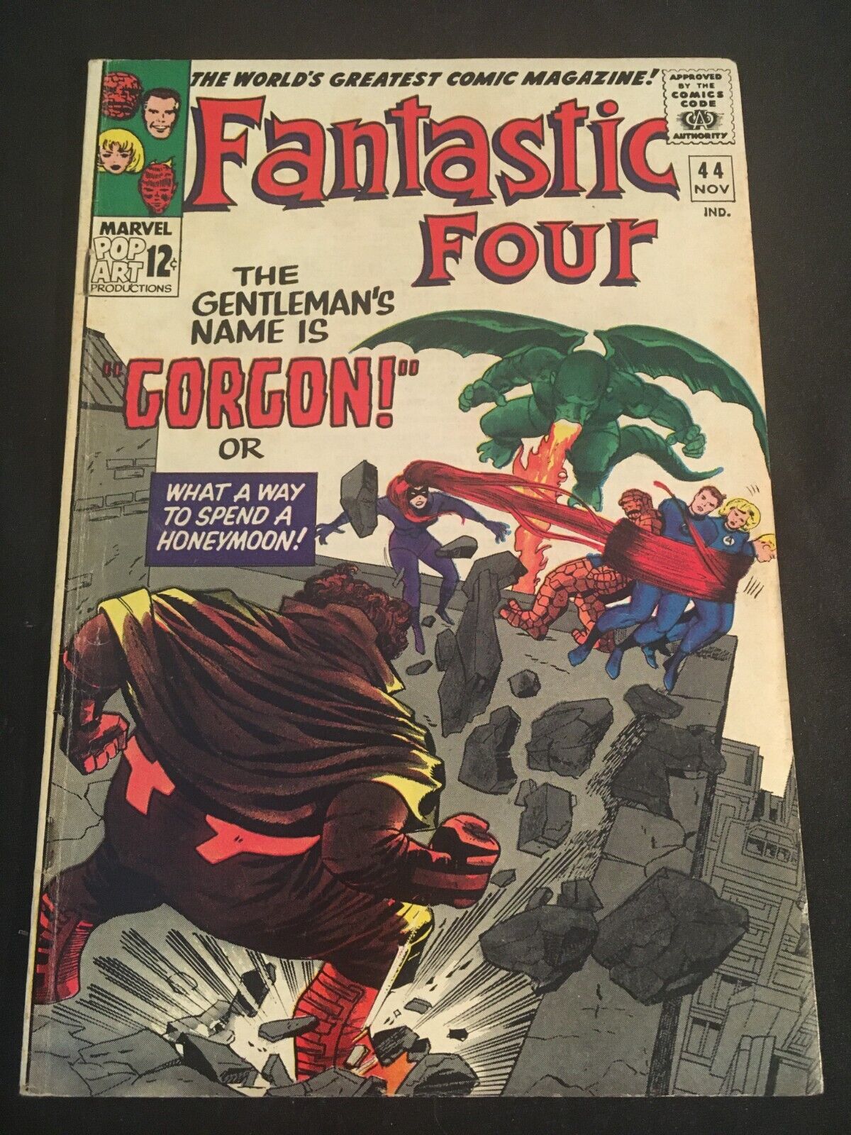 THE FANTASTIC FOUR #44 VG+/F- Condition