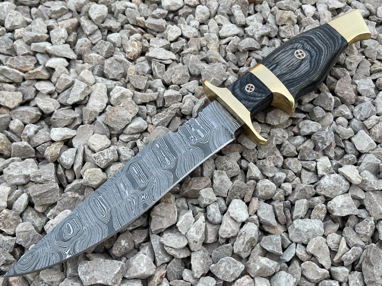Unique Custom Hand Forged Damascus Steel Blade 12\