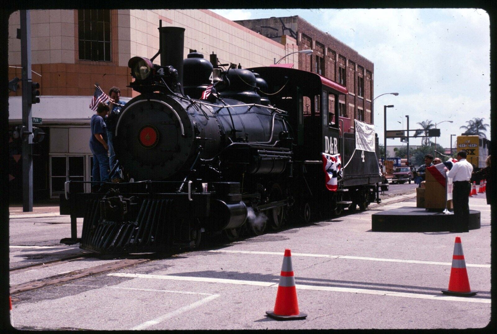 Original Rail Slide - DR Dardanelle & Russellville 4+ Tampa FL 5-9-1995