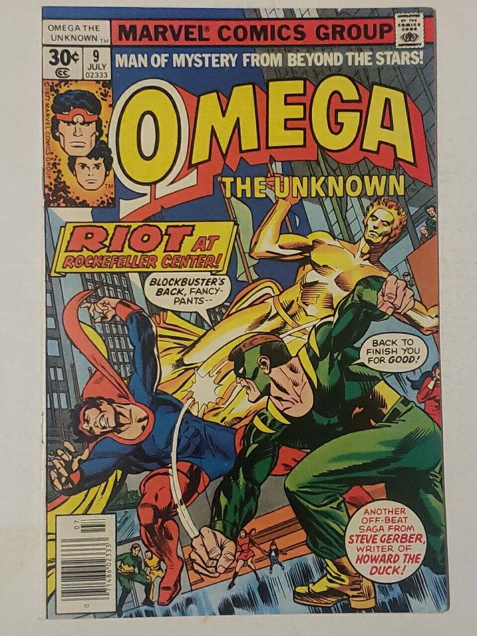 Omega The Unkown #9 (1977) NM