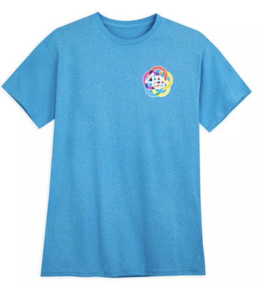 Authentic Walt Disney World Epcot 40th Anniversary Blue Figment Shirt XXL