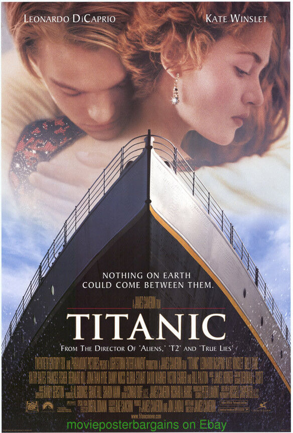 TITANIC MOVIE POSTER Six Different  ALL ORIGINAL 5 Are Double Sided THEATRICAL