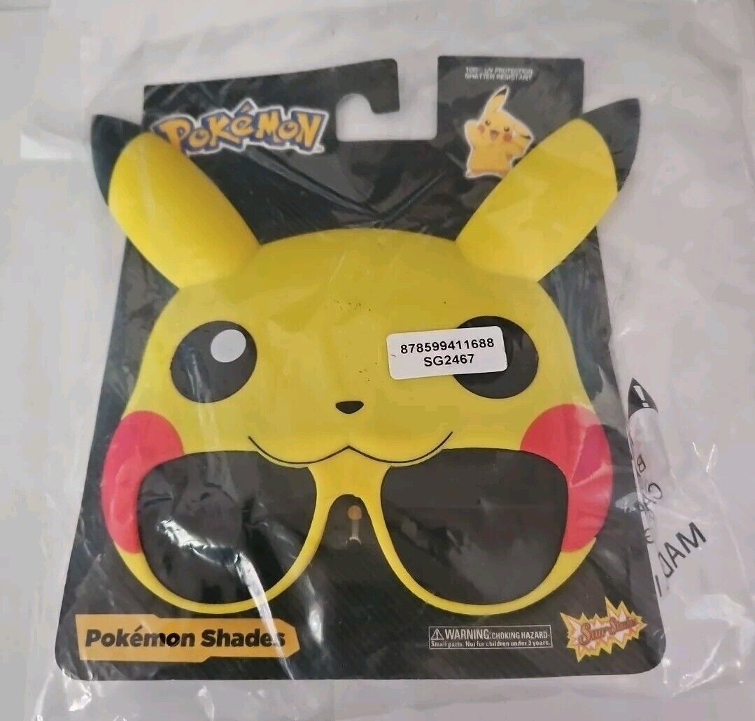 Pokemon Sun-Staches Shades Sunglasses Pikachu Character SEALED