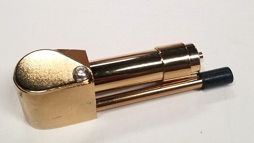 SOLID BRASS Metal Smoking Proto Pipe Style