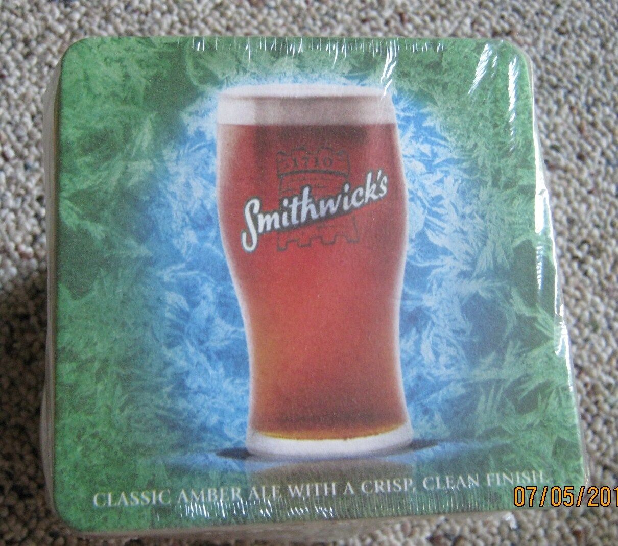 Beer Coaster - Smithwick\'s 1710 (Guinness) NEW