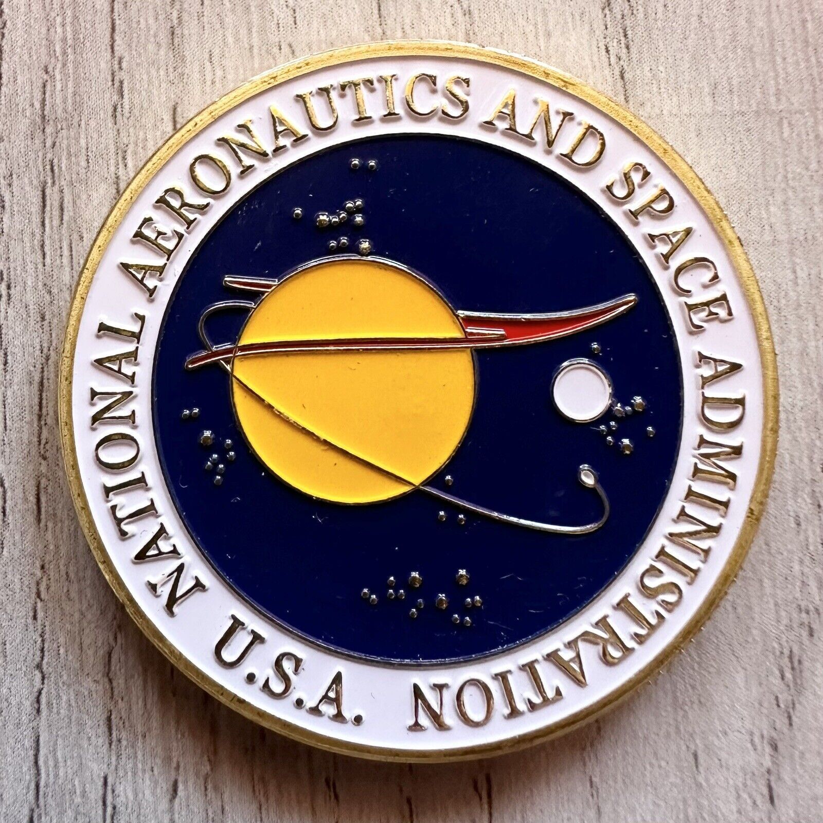 NATIONAL AERONAUTICS & SPACE ADMINISTRATION \'NASA\' Challenge Coin