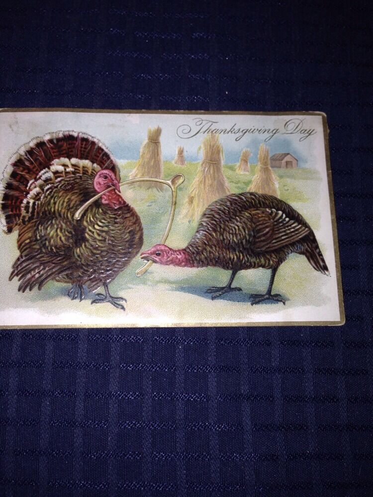 1918 Thanksgiving Postcard