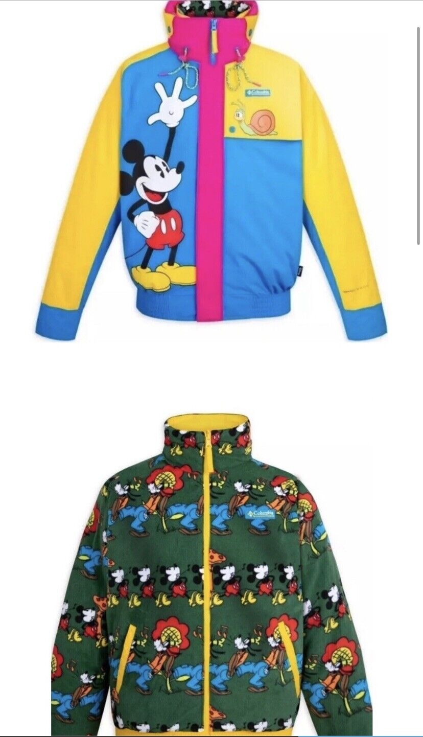 Columbia Disney Mickey & Co Jacket 3in1 Waterproof/Fleece Small - NEW W Tags