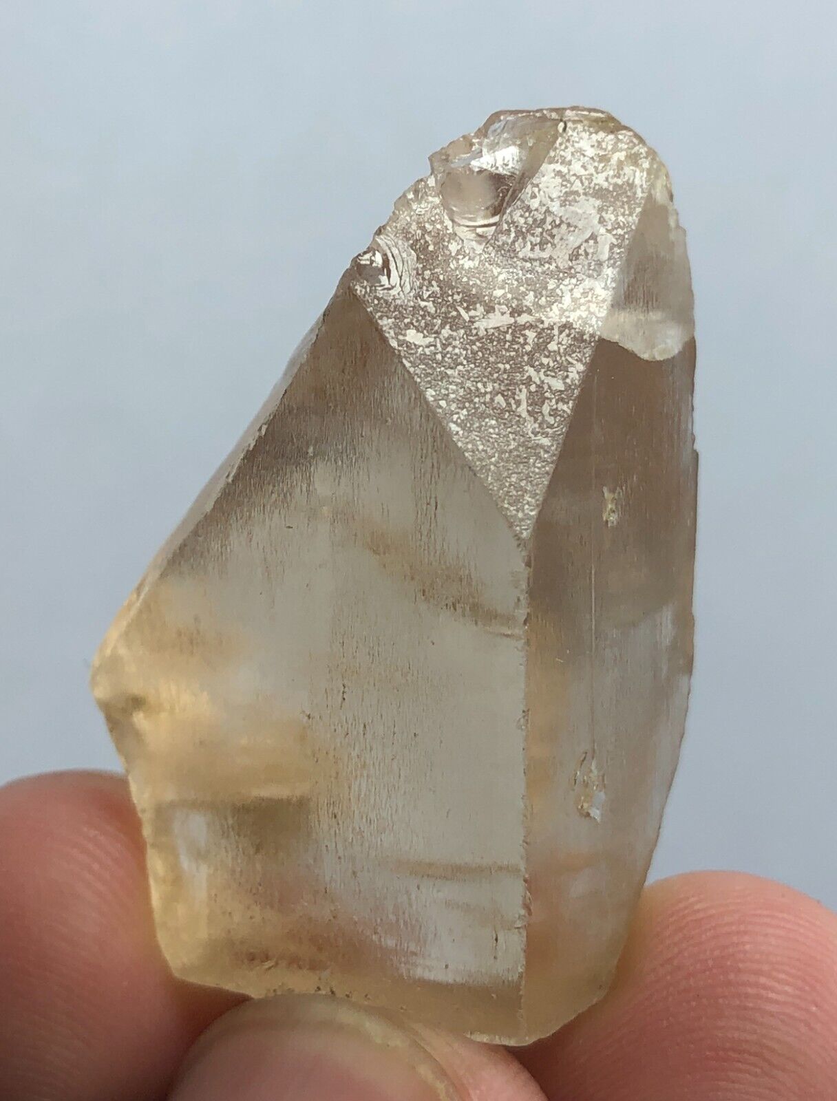 20 Gram Facet Grade Topaz Rough Crystal from Skardu Pakistan