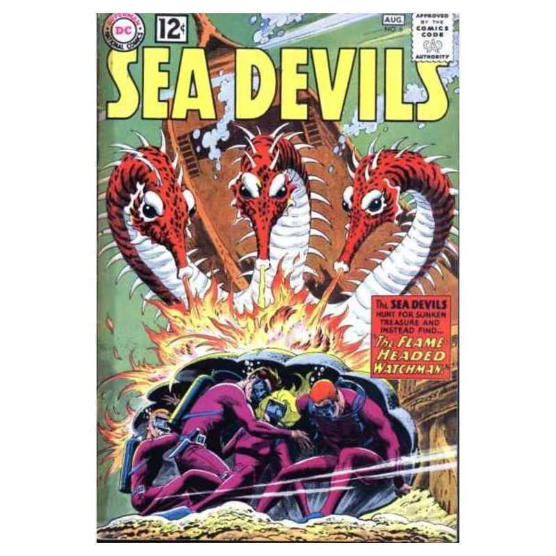 Sea Devils #6 in Very Good + condition. DC comics [x`
