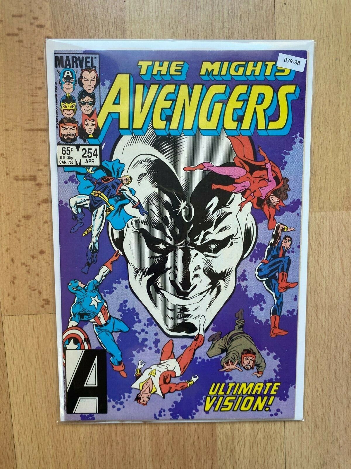 Avengers vol.1 #254 1985 High Grade 9.0 Marvel Comic Book B79-38