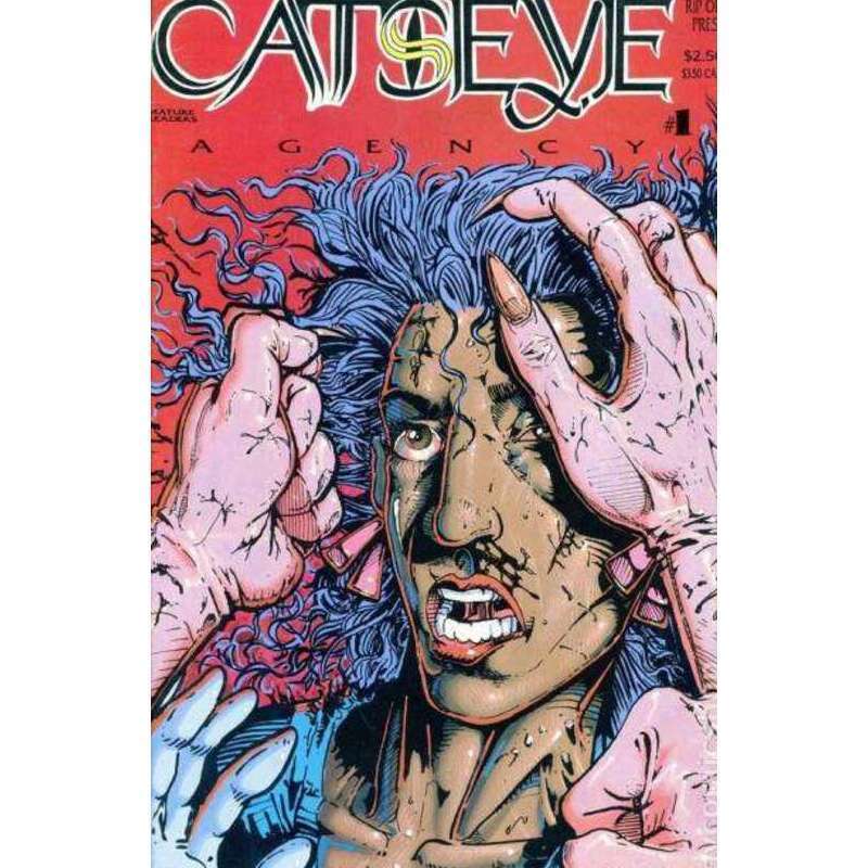 Catseye Agency #1 in Very Fine + condition. Rip Off Press comics [m@
