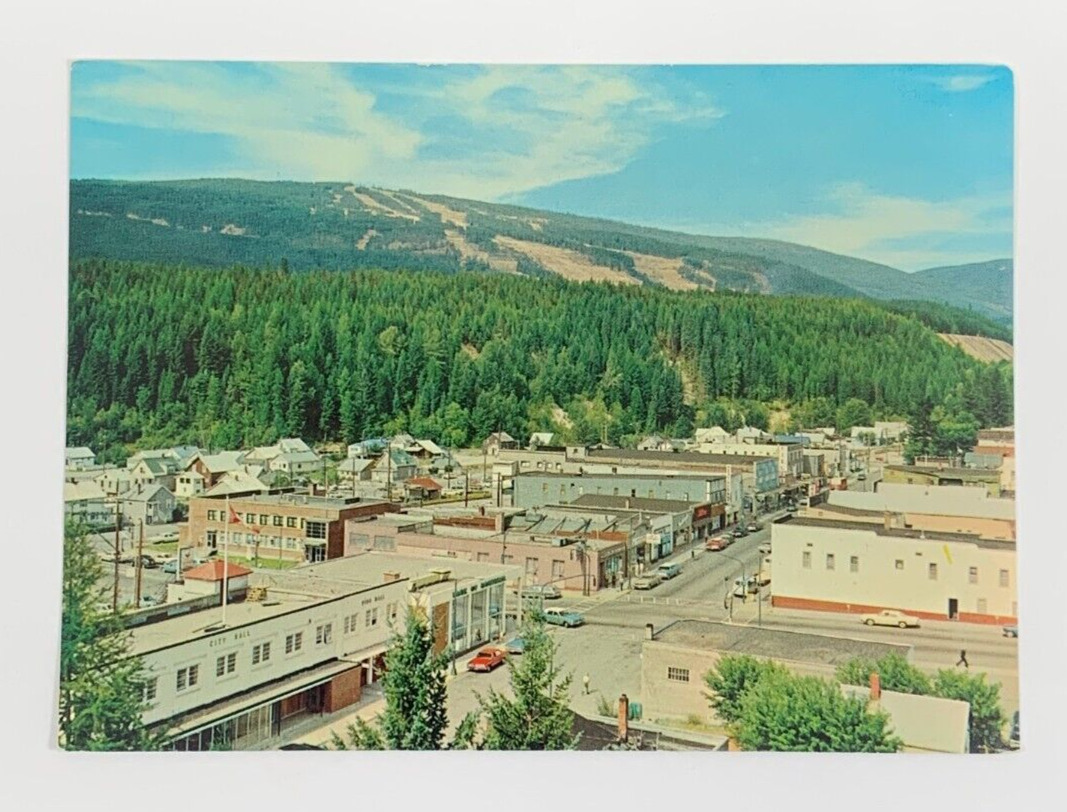 Downtown Area Kootenay Country Kimberley British Columbia Canada Postcard Aerial