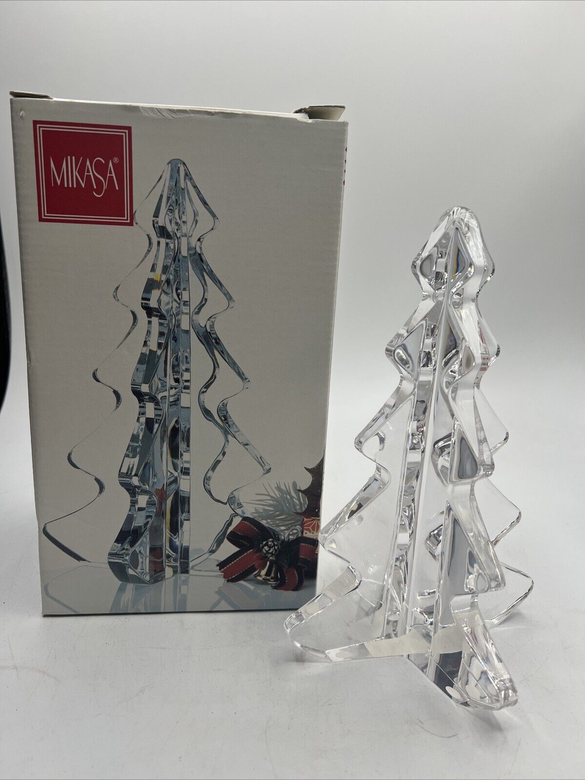 Mikasa Lead Crystal Tree Figurine 8\