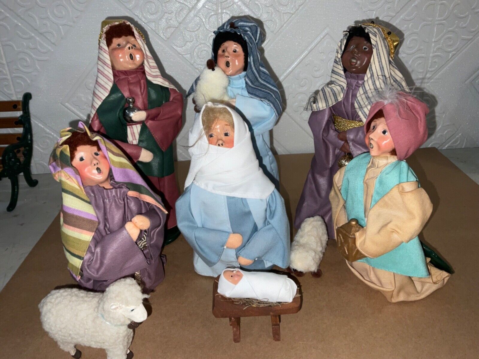 RARE Vintage Byers Choice Nativity Lot 1990’s
