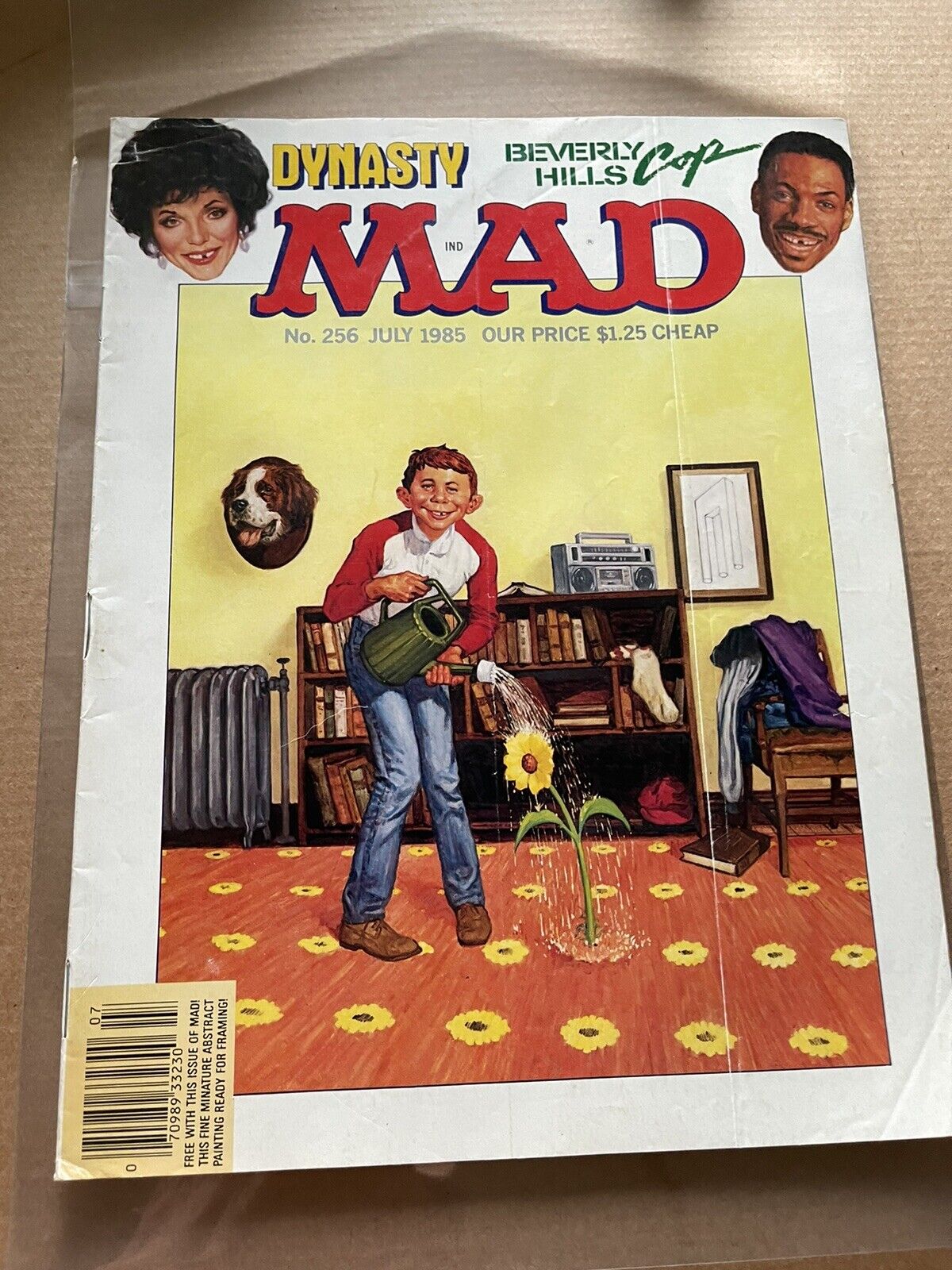 +++ Mad Magazine #256 July 1985 Dynasty Beverly Hills Cop VG Shipping included