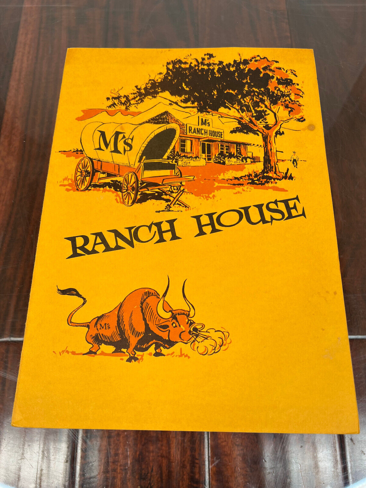 Rare Vintage Hawaii M\'s Ranch House Honolulu Restaurant Menu 1960\'s