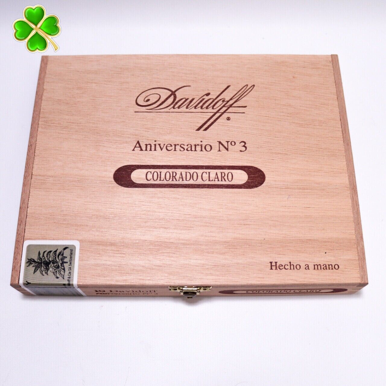 Davidoff Aniversario No. 3 Colorado Empty Wood Cigar Box 8.5\