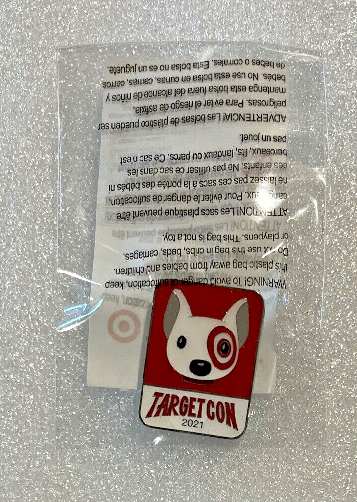 Bullseye Pin Funko Target Con 2021 Exclusive Limited Edition Sealed