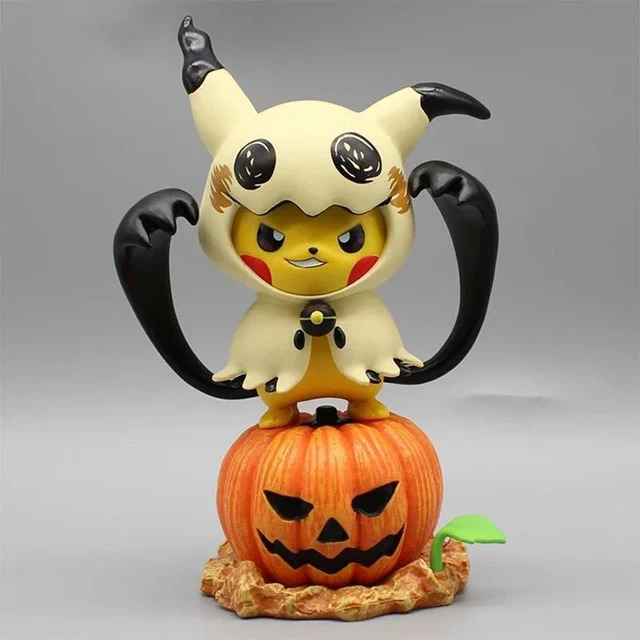 Pokemon Figure Pikachu Cosplay Mimikyu Model Doll Collectible Toy Gifts Cartoon