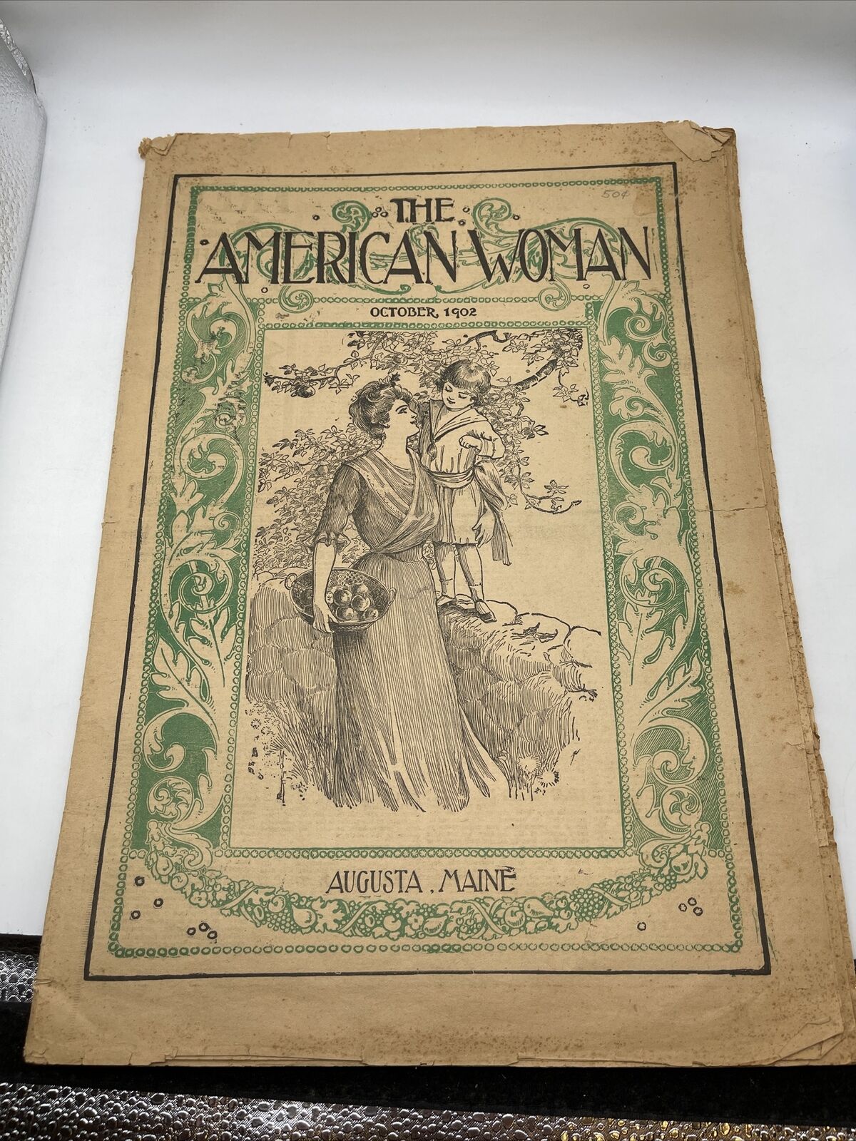 The American Woman October 1902 ~ Augusta, Maine