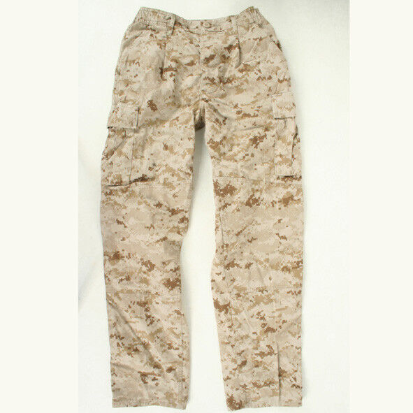 USMC Desert Marpat utilities used MCCUU Small Regular trousers pants cammies SR