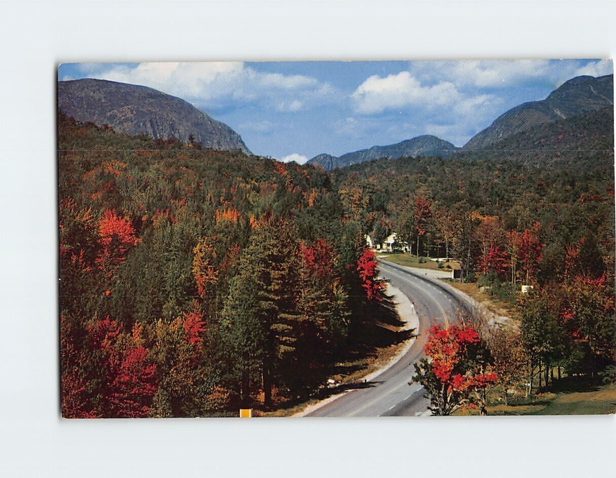 Postcard Daniel Webster Highway Franconia Notch White Mountains New Hampshire