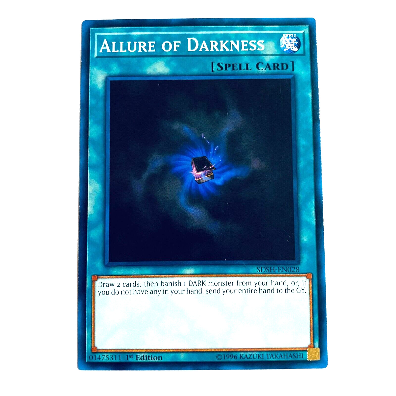 Allure of Darkness Yu-Gi-Oh SDSH-EN028 1st Edition - NM