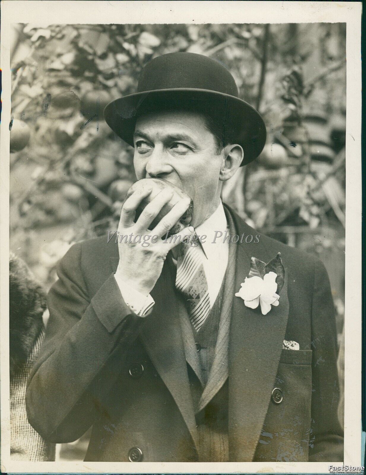 1927 James Jimmy Walker Mayor New York City Natl Apple Week Politics Photo 6X8