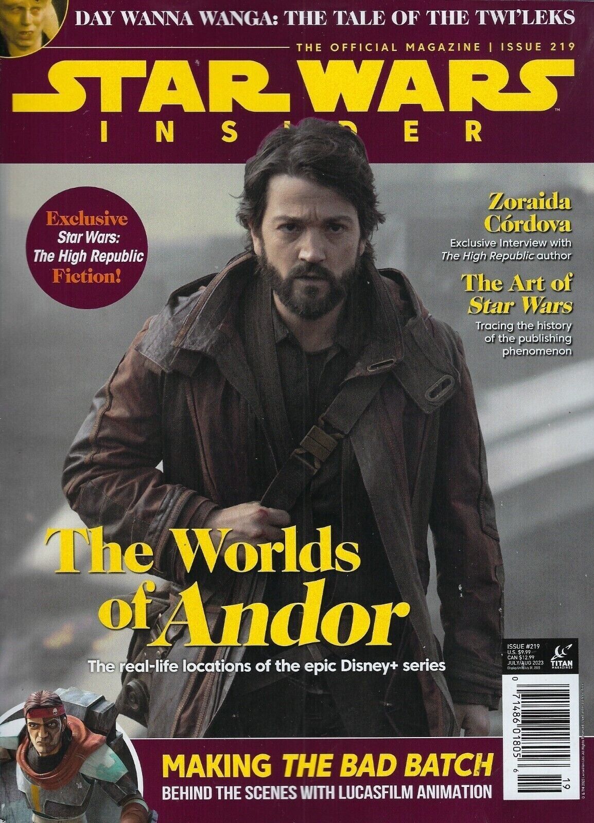 STAR WARS INSIDER MAGAZINE | ISSUE 219 2023 | THE WORLDS OF ANDOR