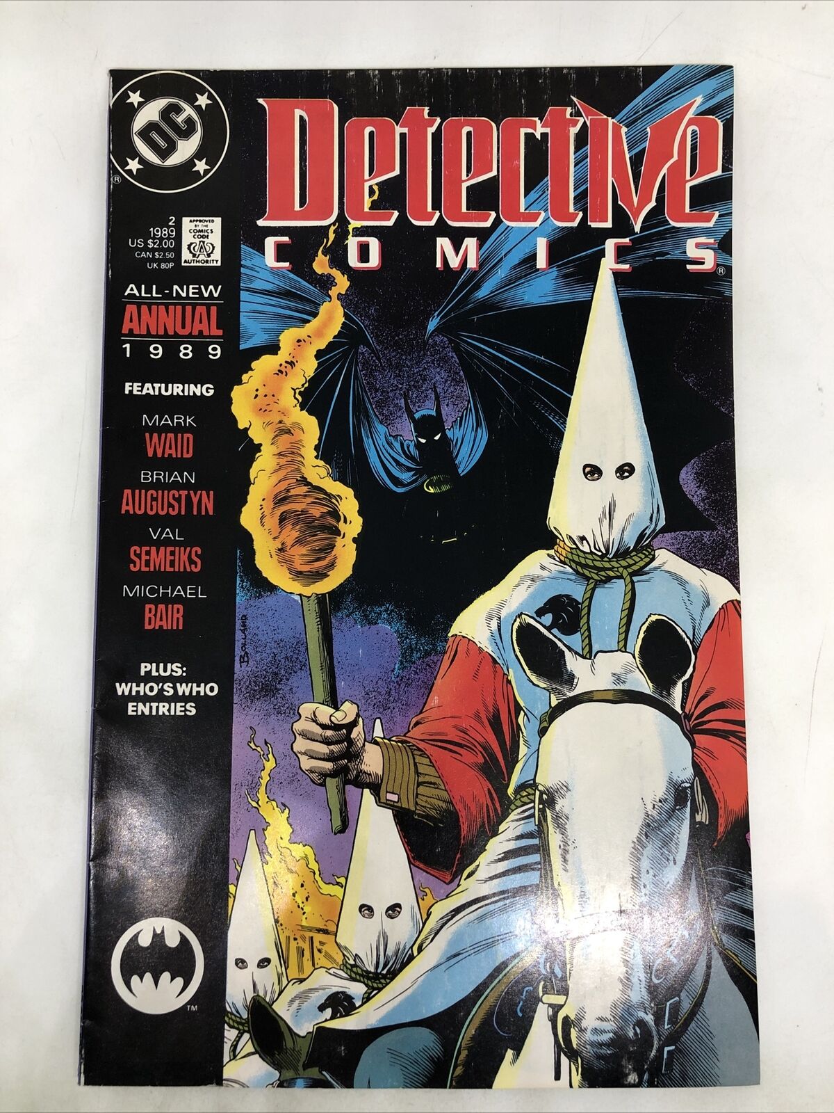 DC Detective Comics Annual 2 1989