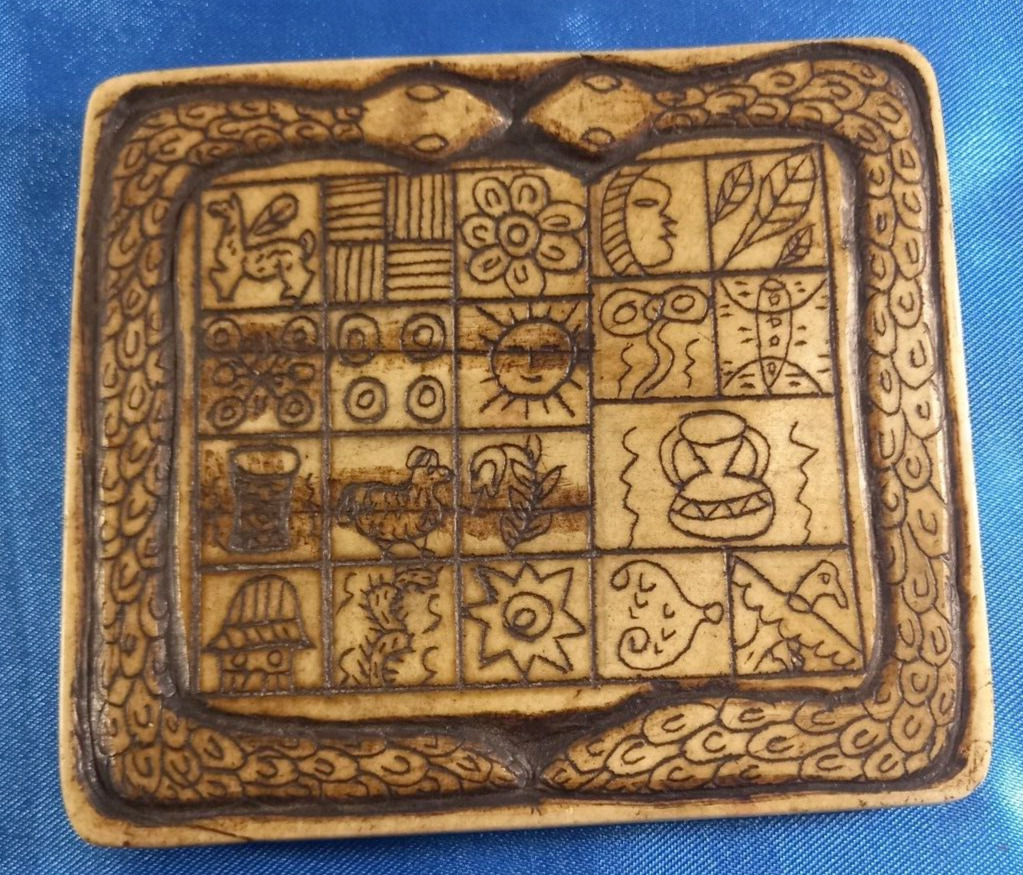 peruvian inca calendar carved in cusco limestone
