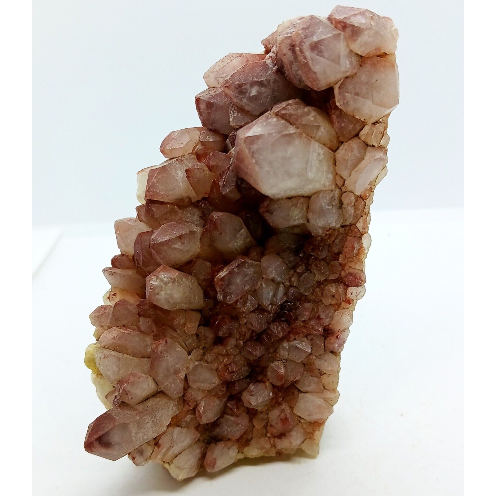 Red quartz cluster - sparkling red quartz crystal raw hematoid quartz 