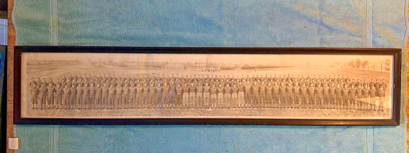Antique Panoramic Military Framed Photograph DC - 589 WW1  45