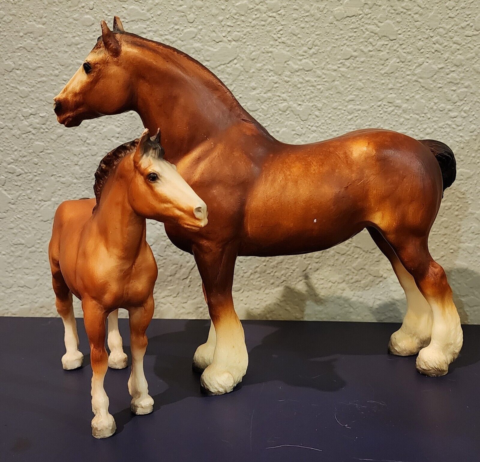 Breyer Clydesdales Vintage Mare And Foal