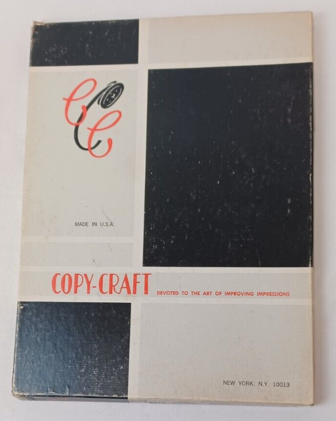 Vintage Copy-Craft Carbon Paper No. E194 in Original Box
