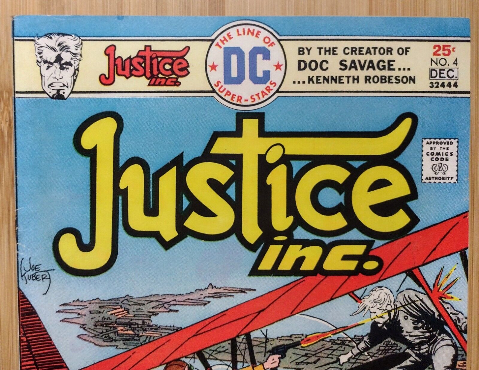 Justice, Inc. #4 Dec. 1975 DC  Very Good 4.0
