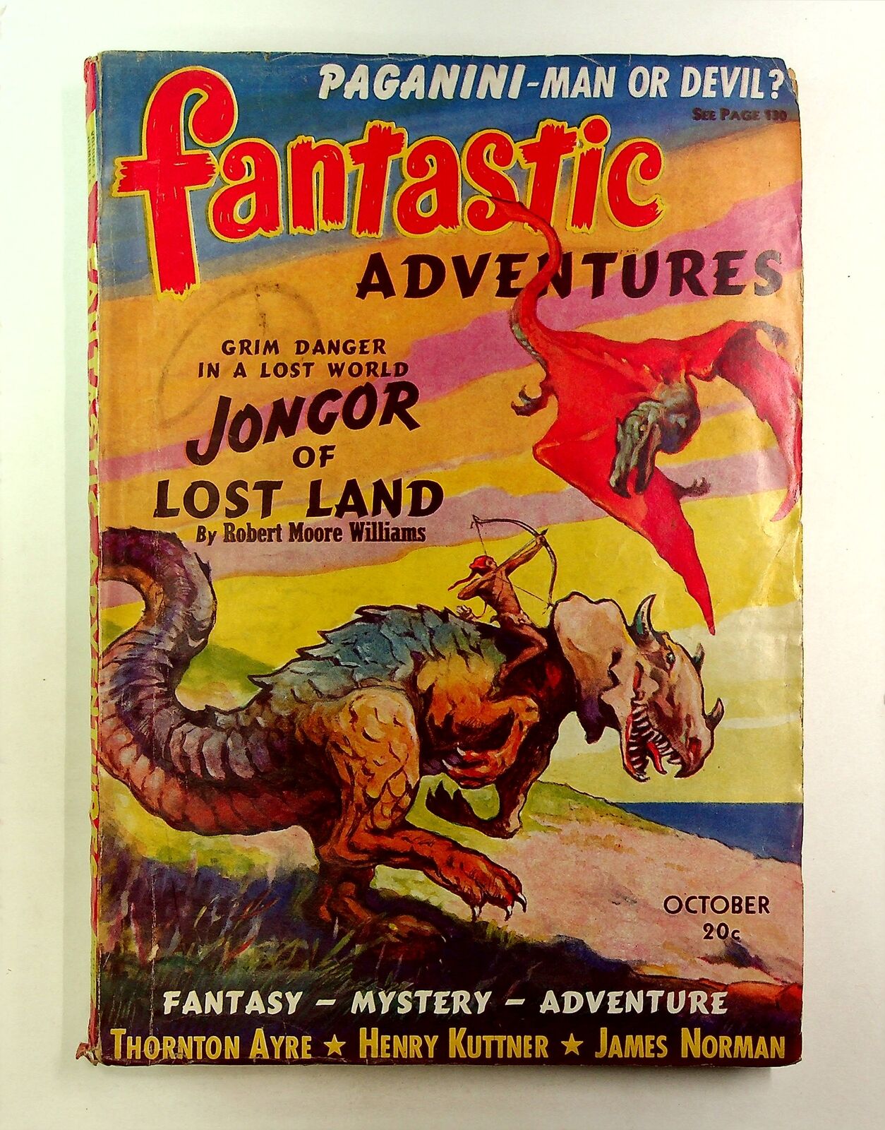 Fantastic Adventures Pulp / Magazine Oct 1940 Vol. 2 #8 VG- 3.5