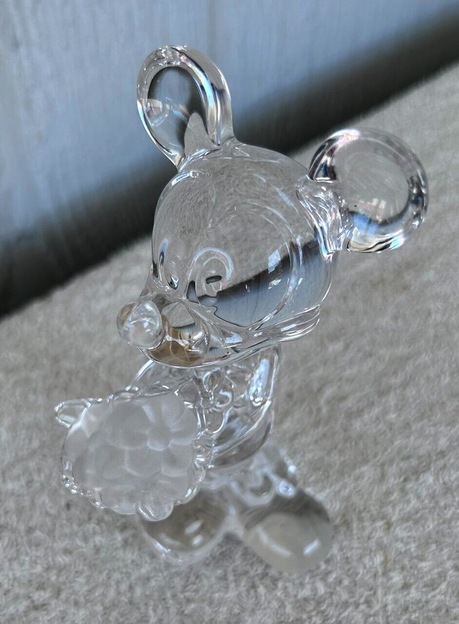 Lenox Disney Mickey Mouse Fine Crystal Figurine 5\