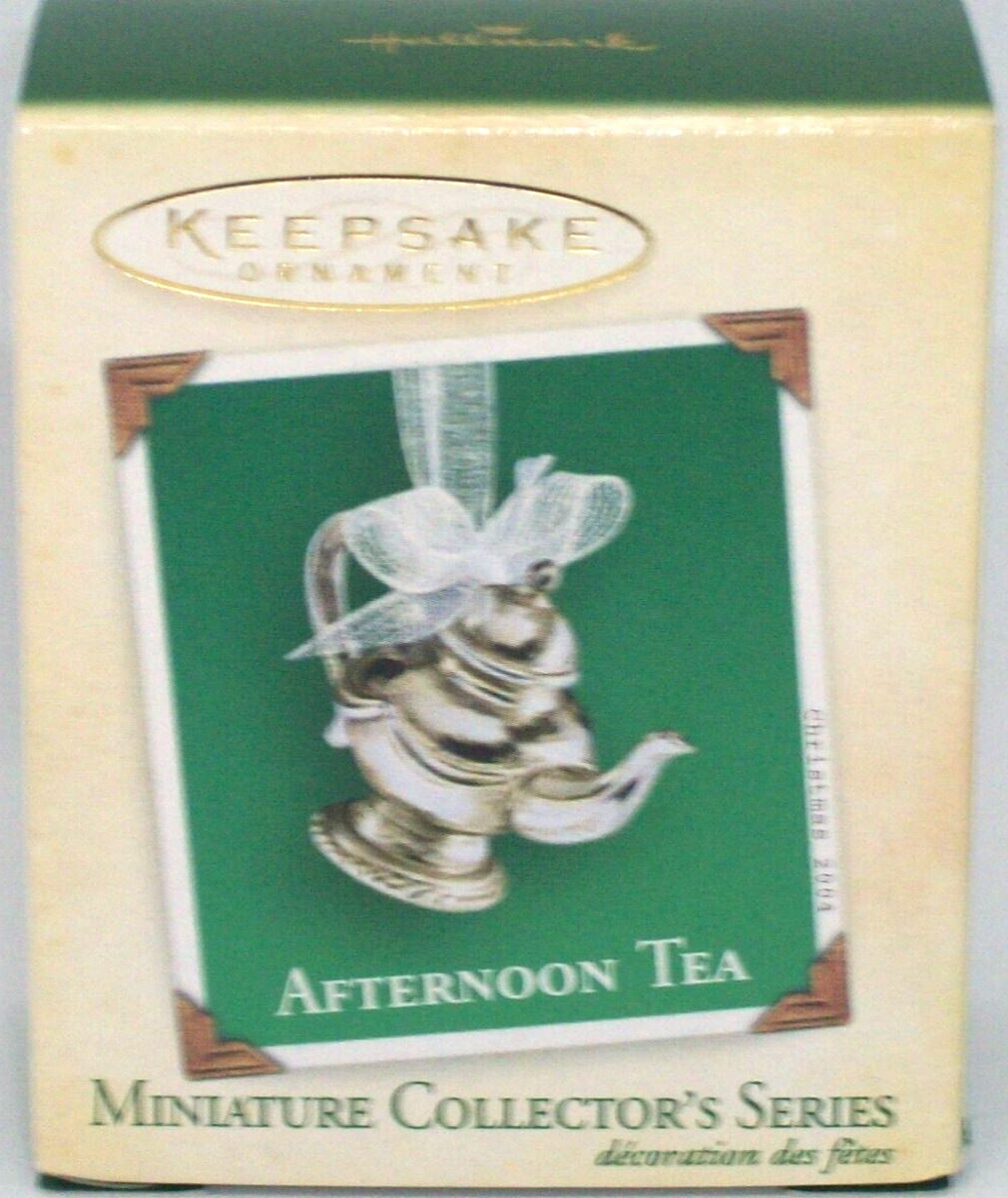 Hallmark 2004 Afternoon Tea 2nd - Miniature - NIB