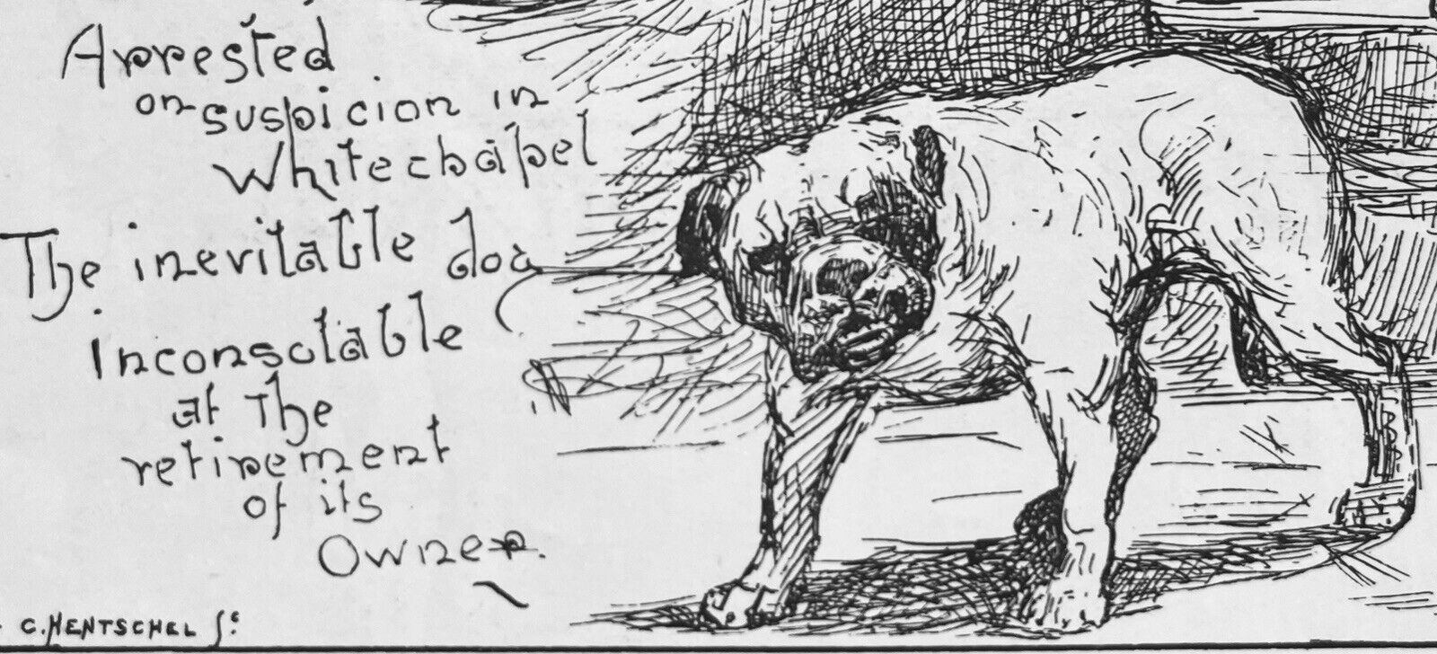 JACK THE RIPPER’S DOG? ORIGINAL 1888 ILLUSTRATED LONDON NEWS WHITECHAPEL MURDERS