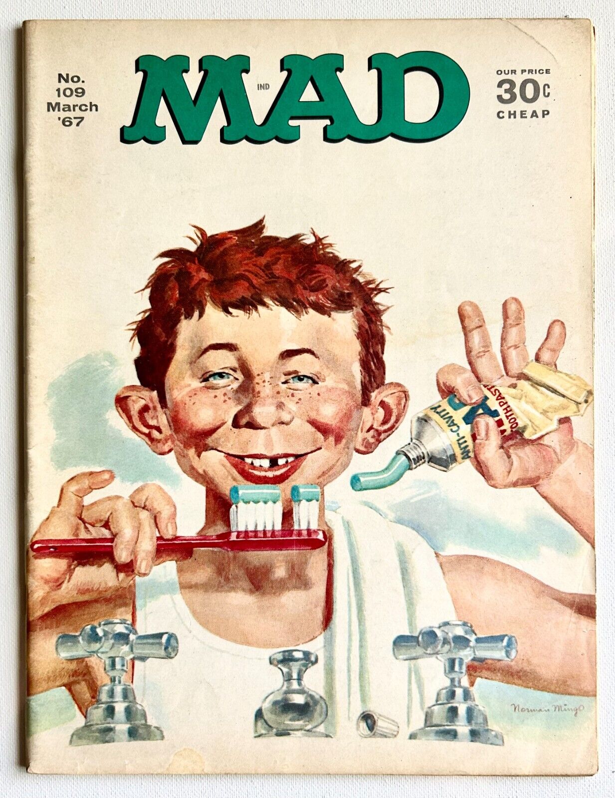 MAD MAGAZINE  MAR 1967  #109 Collectibles, Comics, NOT TOUCHED OVER 30 YRS VF