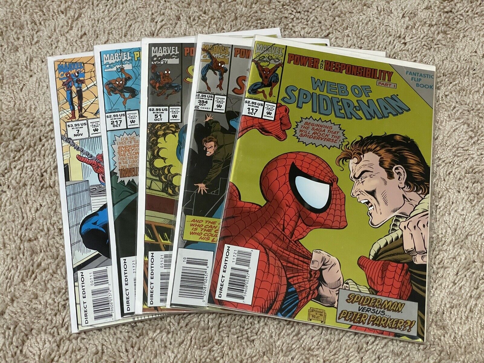 Spider-Man Power and Responsibility - Clone Saga - Comic Lot