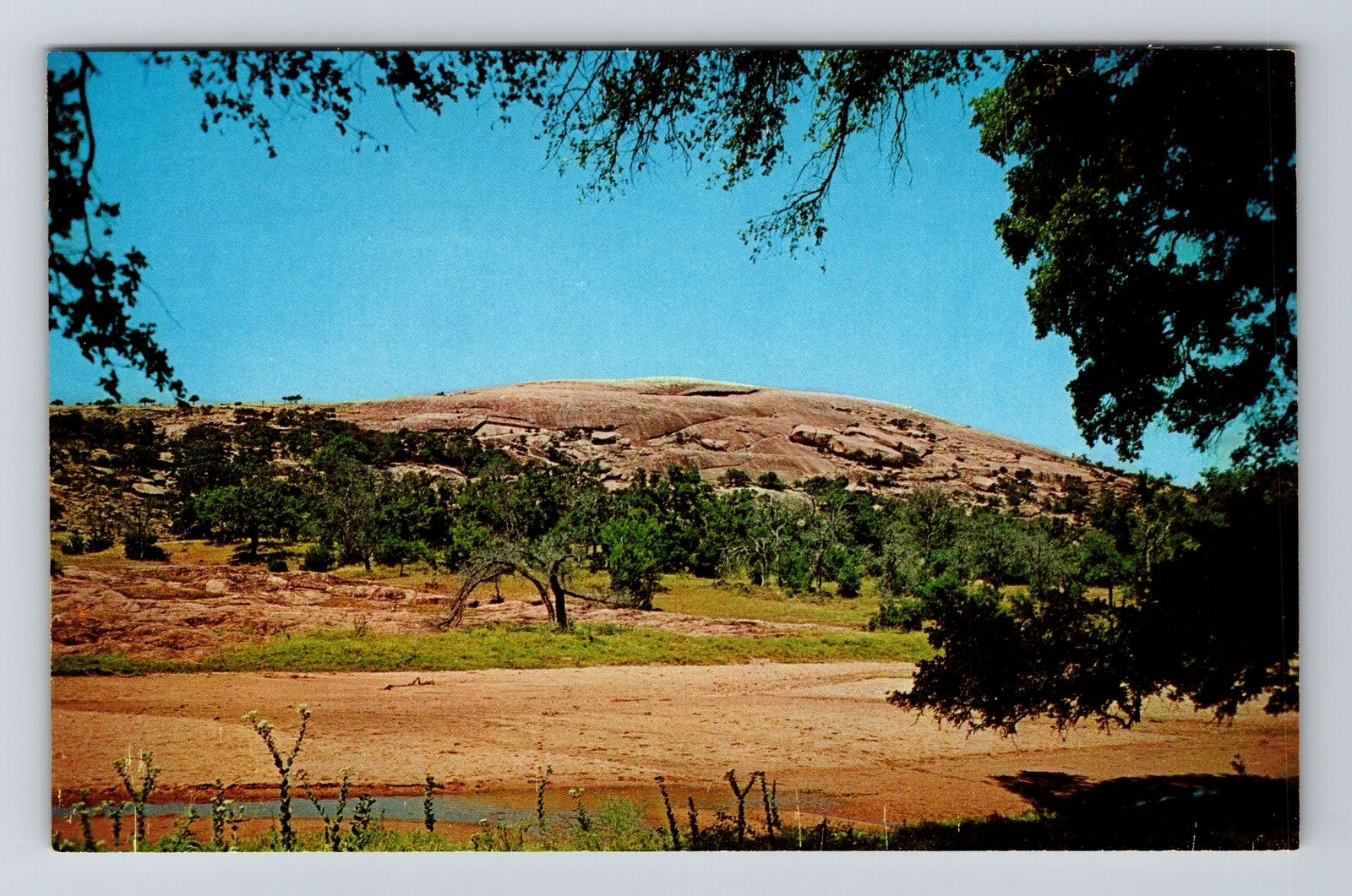 Fredericksburg TX-Texas, Enchanted Rock Vintage Souvenir Postcard